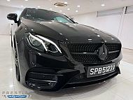 Mercedes Benz E300 AMG LINE Coupe Sunroof 2017 Black